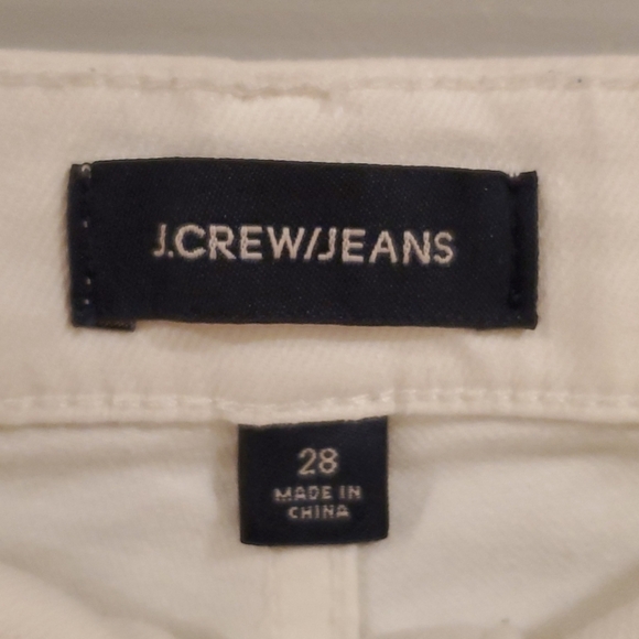 J Crew white denim skirt Size 28 - Picture 3 of 6